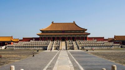 The forbidden city of Beijing, former imperial palace