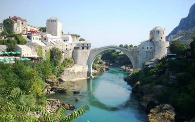 The bridge of Mostar