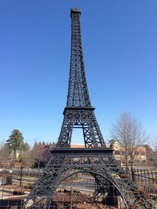 Eiffel Tower Replicas Located Outside of Paris