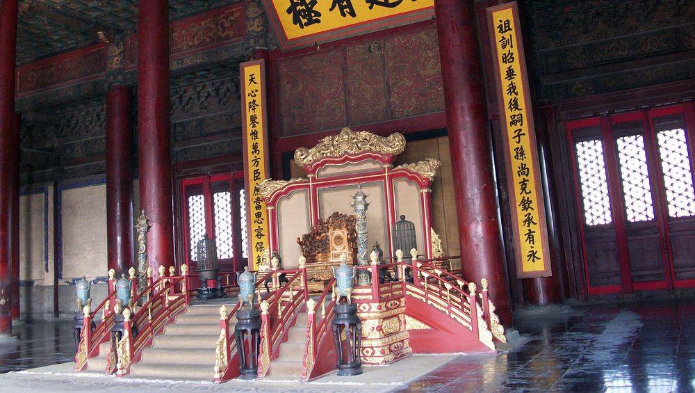 inside forbidden city