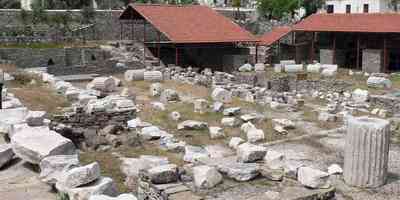 The archaeological site
